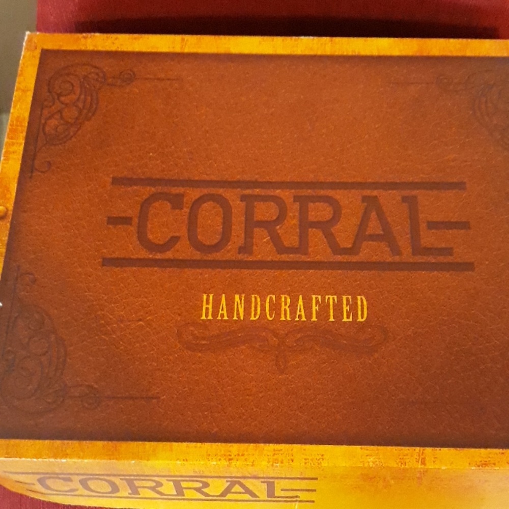 Corral leather blk boots